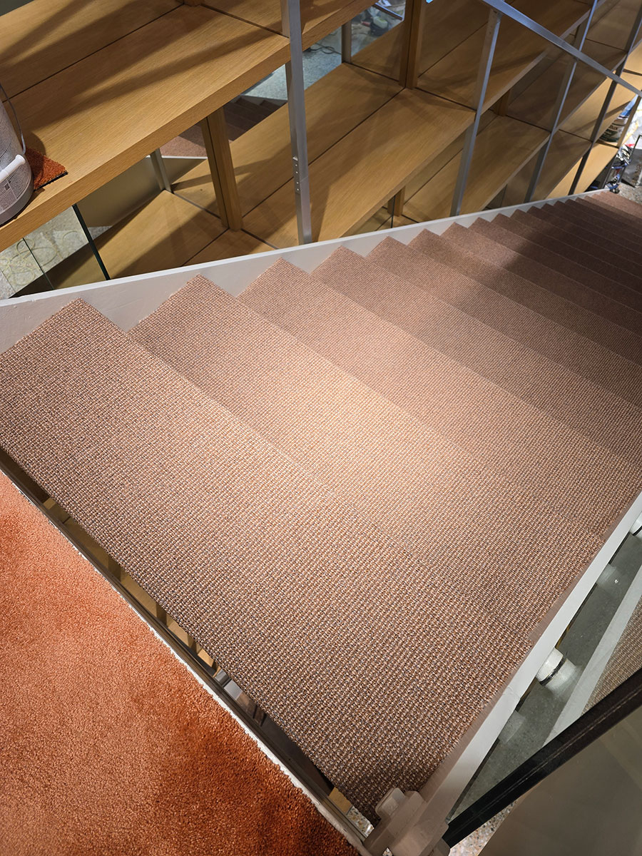 Teppichboden im Verkaufsraum