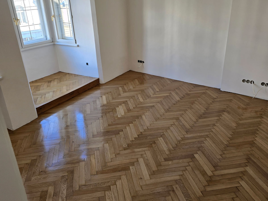 Restaurierung Massivparkett
