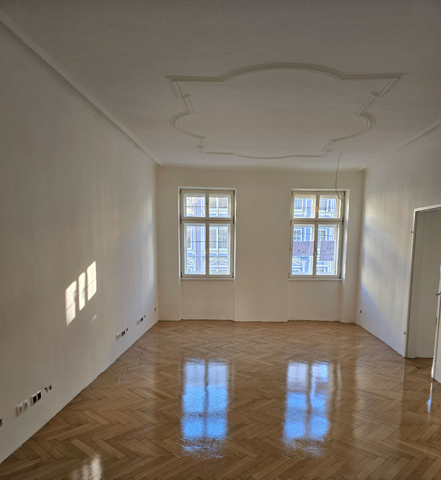 Restaurierung Massivparkett