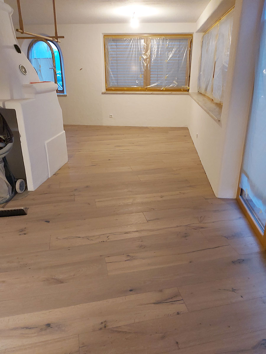 Parkett im Wohnbereich