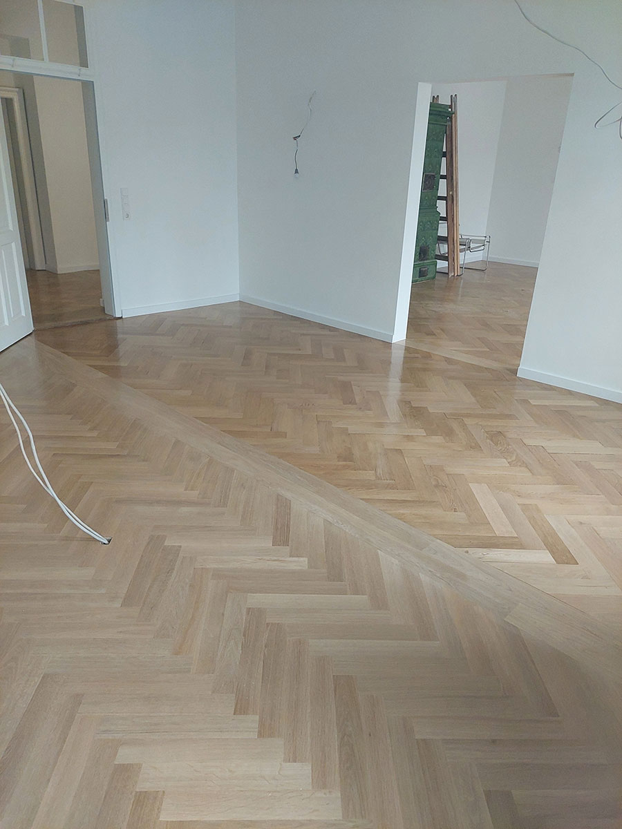 Restaurierung Massivparkett