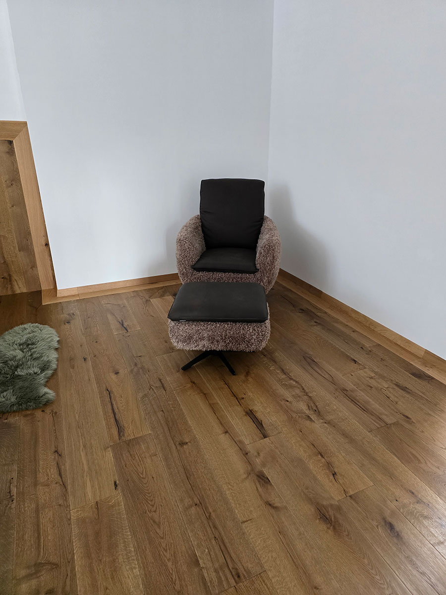 Parkett im Wohnbereich